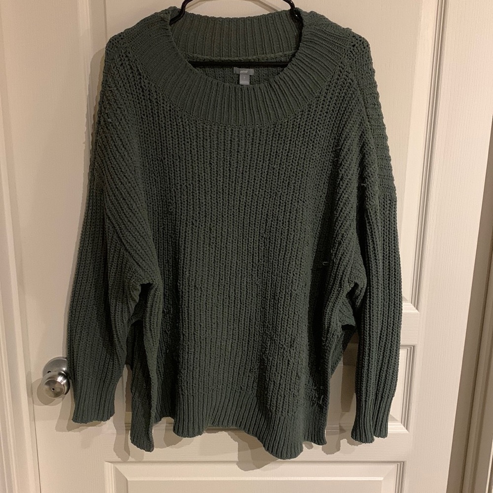 Aerie XL green Sweater